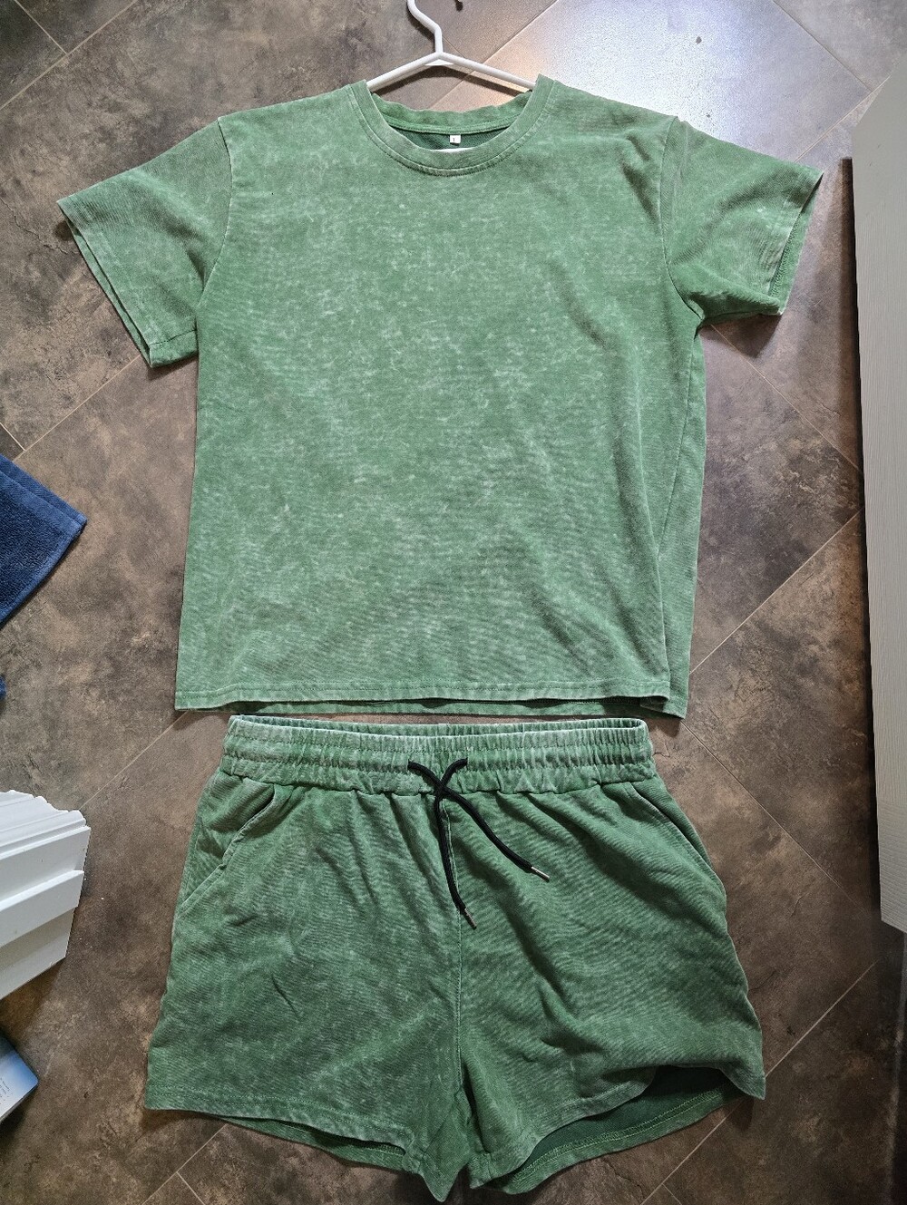 Womens Set - Soft Short Sleeve Tee & Shorts